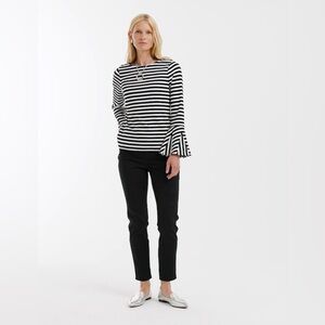 Chico's Pull On Jegging Black Ankle Slim Pants size 8R